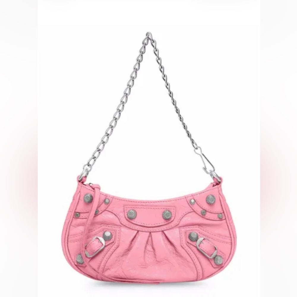 Balenciaga La Cagole mini bag pink rare